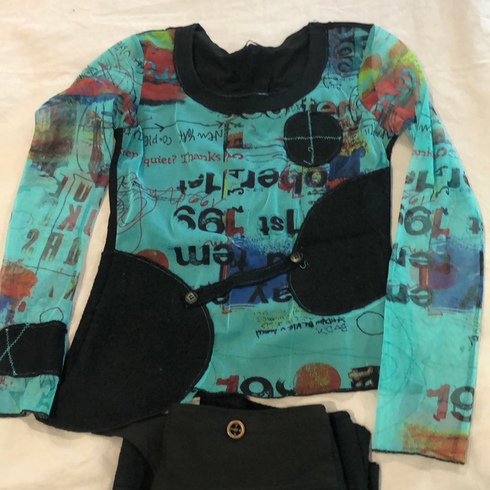 Double Jeu Blouse size S